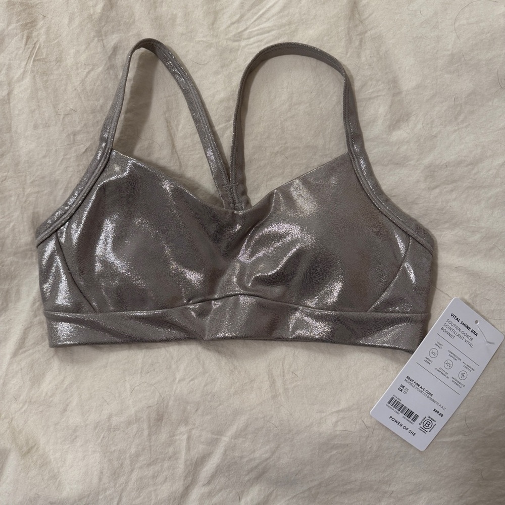 Athleta Vital Shine Sports Bra